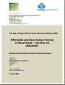 Publication Image Affordable and zero carbon homes